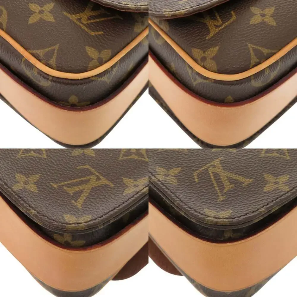 LOUIS VUITTON Authentic Brown Monogram Shoulder Bag